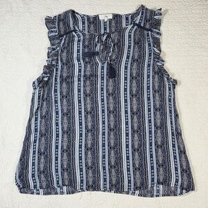 Ivy Blue Sleeveless Top